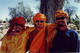 Rick of Arabia! India with Andy, Blair Feb 2000