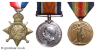 George Gurney: 1914-15 Star, General Service Medal, Victory Medal (colloquially known as “Pip, Squeak, and Wilfred”)