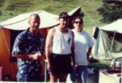 Camp Diggers, Phil, Rick & Bobby Dec 98